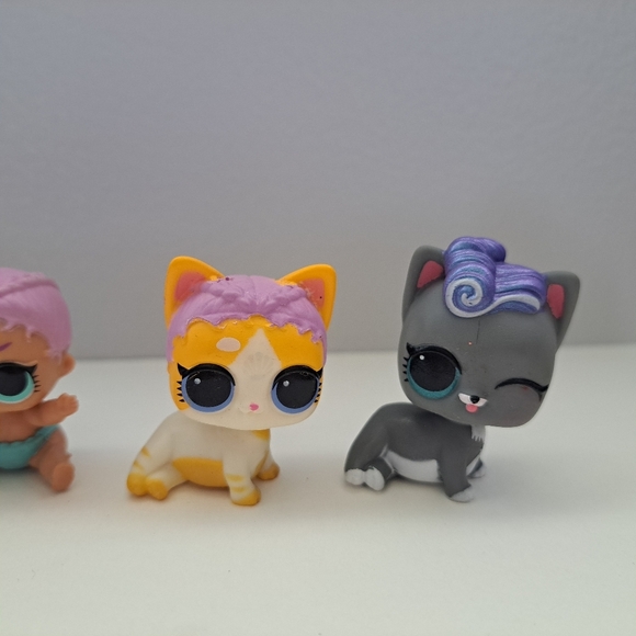 LOL Dolls | mini pets & baby poodle , cats ,hedgehog - Picture 4 of 11